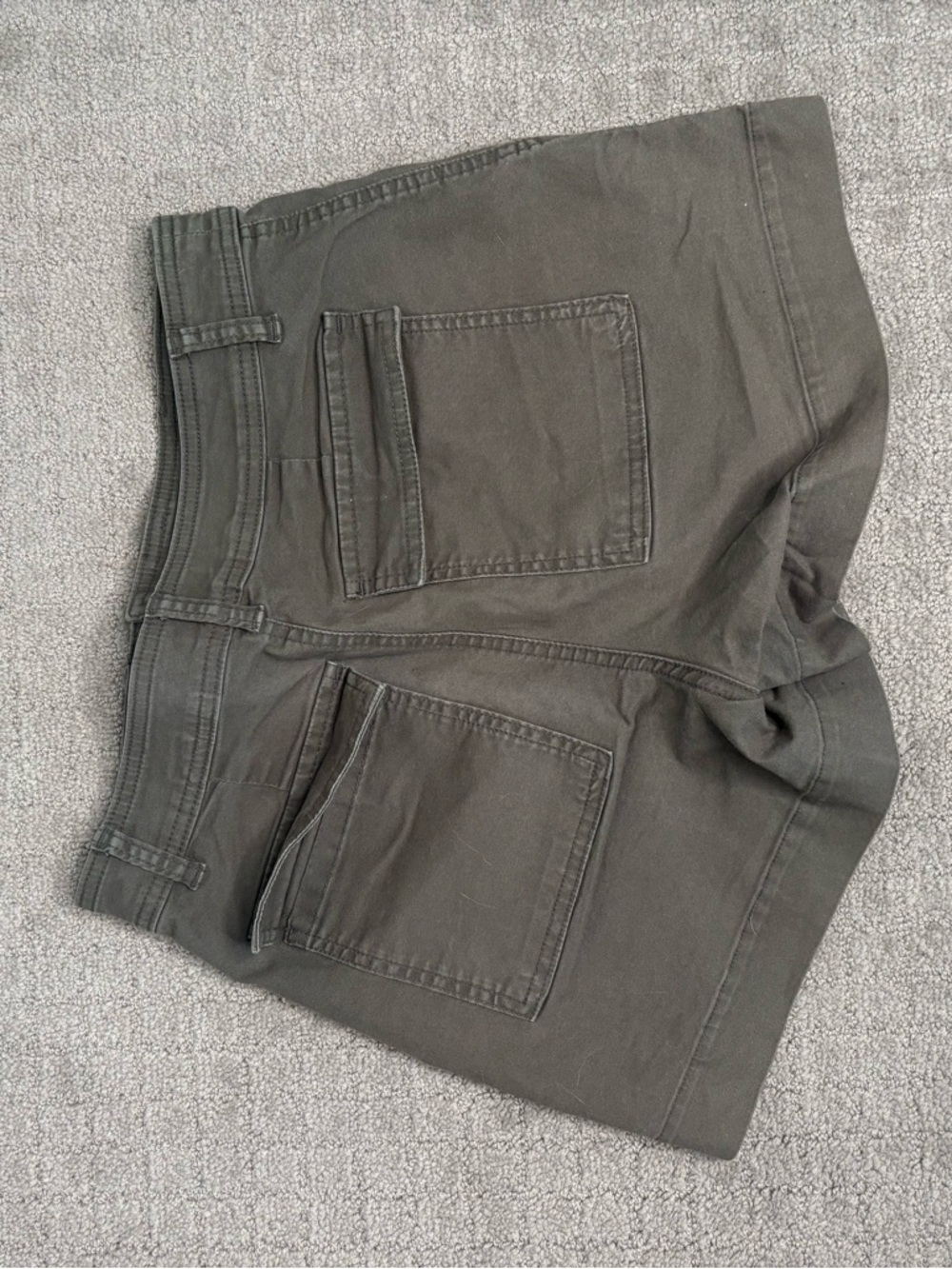 a new day Olive Green High-Rise Utility Shorts - Picture 2 of 3